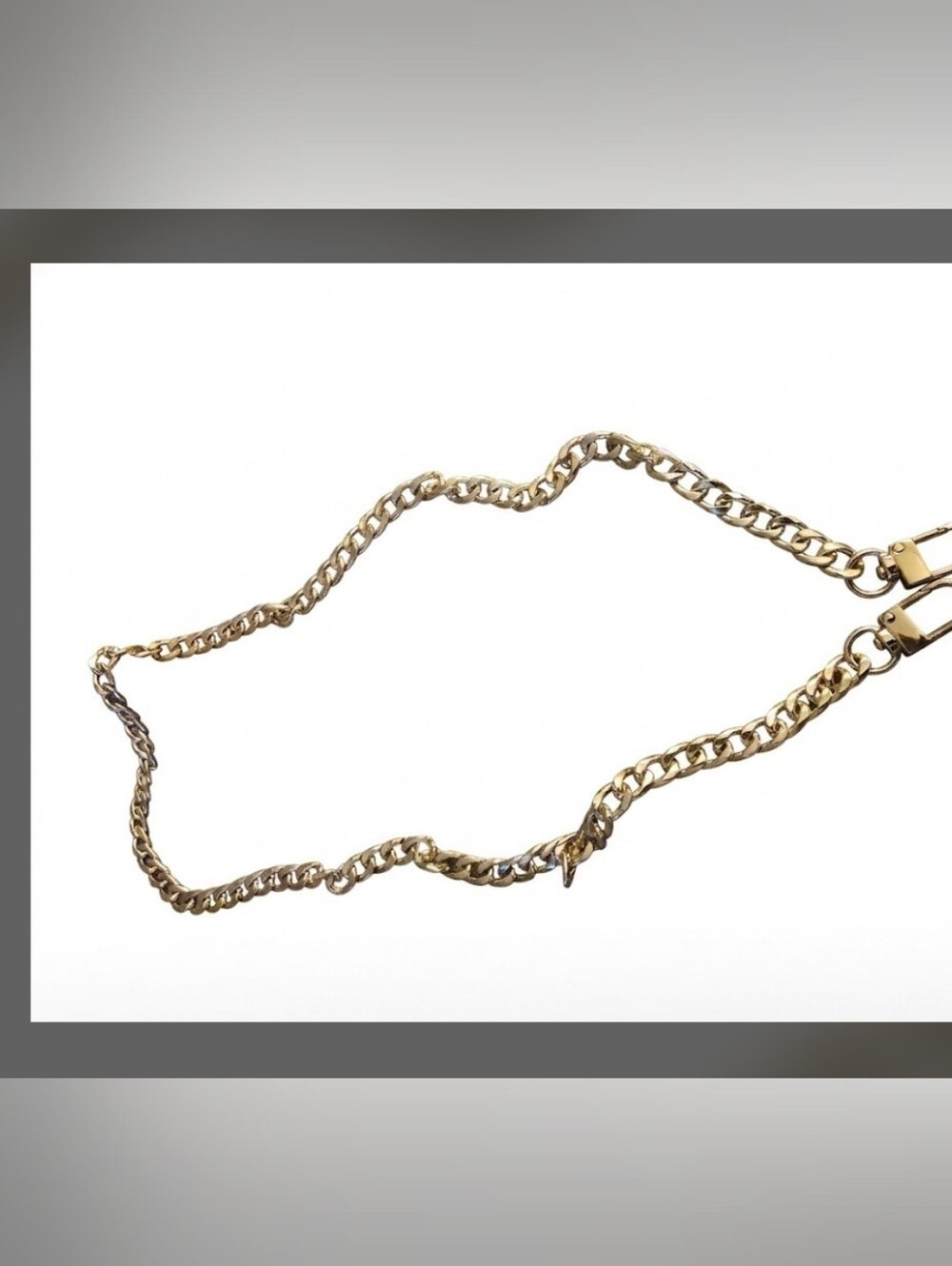 Gold Tone 32" Bag Chain-NEW!
